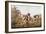 "On a Point," American Field Sports, c.1857-Currier & Ives-Framed Giclee Print
