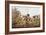 "On a Point," American Field Sports, c.1857-Currier & Ives-Framed Giclee Print