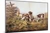 "On a Point," American Field Sports, c.1857-Currier & Ives-Mounted Giclee Print