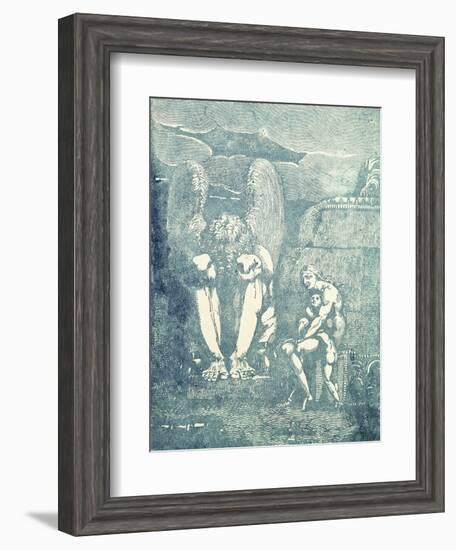 On Albion's Angels, Mid 1790S-William Blake-Framed Giclee Print