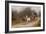 On an Open Road (Oil on Canvas)-George Wright-Framed Giclee Print