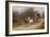 On an Open Road (Oil on Canvas)-George Wright-Framed Giclee Print