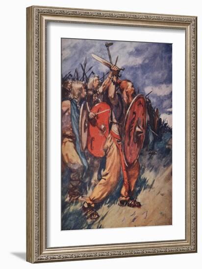 On and on They Came-Arthur C. Michael-Framed Giclee Print