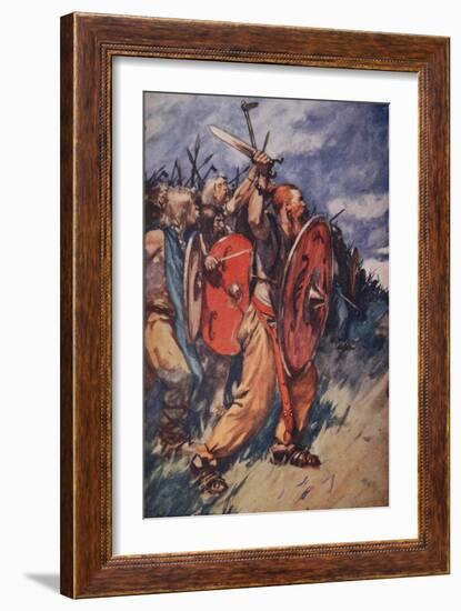 On and on They Came-Arthur C. Michael-Framed Giclee Print