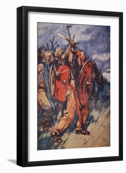 On and on They Came-Arthur C. Michael-Framed Giclee Print