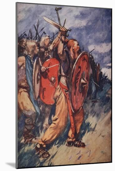 On and on They Came-Arthur C. Michael-Mounted Giclee Print