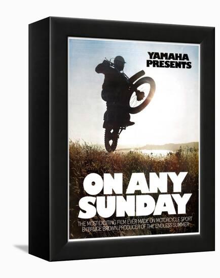 ON ANY SUNDAY, 1971.-null-Framed Stretched Canvas