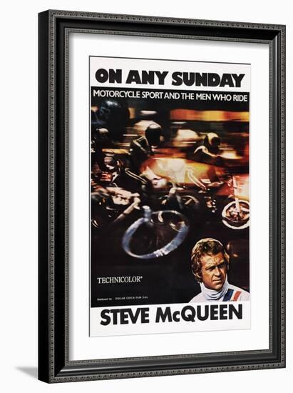 On Any Sunday--Framed Art Print