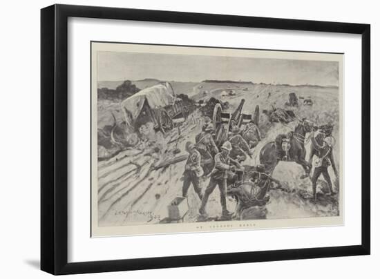 On Cronje's Heels-Henry Charles Seppings Wright-Framed Giclee Print