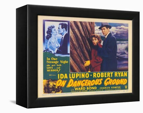 On Dangerous Ground, 1951-null-Framed Stretched Canvas