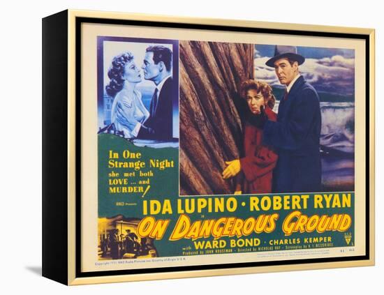 On Dangerous Ground, 1951-null-Framed Stretched Canvas