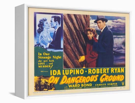 On Dangerous Ground, 1951-null-Framed Stretched Canvas