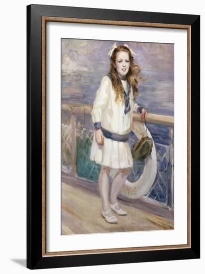 On Deck-Charles Sims-Framed Giclee Print