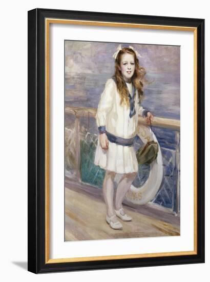 On Deck-Charles Sims-Framed Giclee Print