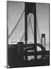 On Eve of Bridge Opening, Looking from Brooklyn to Staten Island-Dmitri Kessel-Mounted Photographic Print