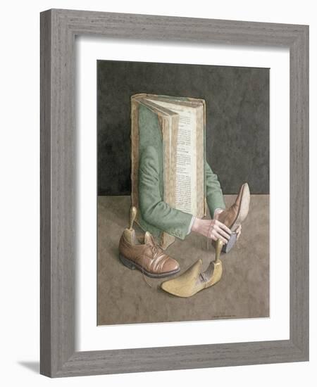 On Going on a Journey, 2004-Jonathan Wolstenholme-Framed Giclee Print