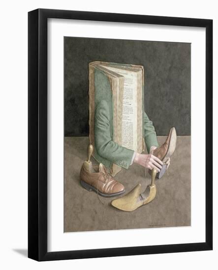 On Going on a Journey, 2004-Jonathan Wolstenholme-Framed Giclee Print