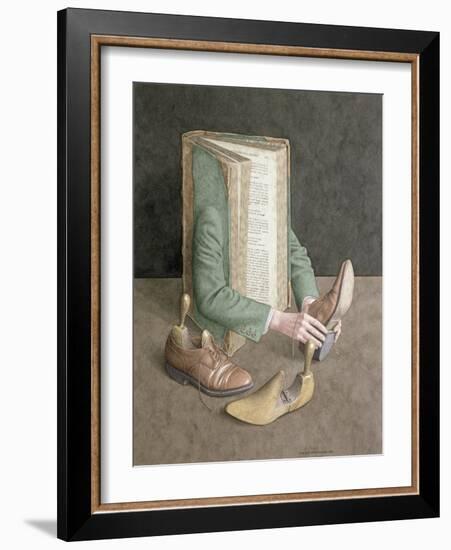 On Going on a Journey, 2004-Jonathan Wolstenholme-Framed Giclee Print