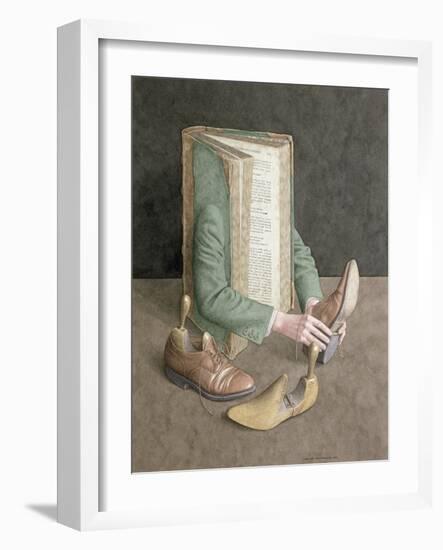 On Going on a Journey, 2004-Jonathan Wolstenholme-Framed Giclee Print