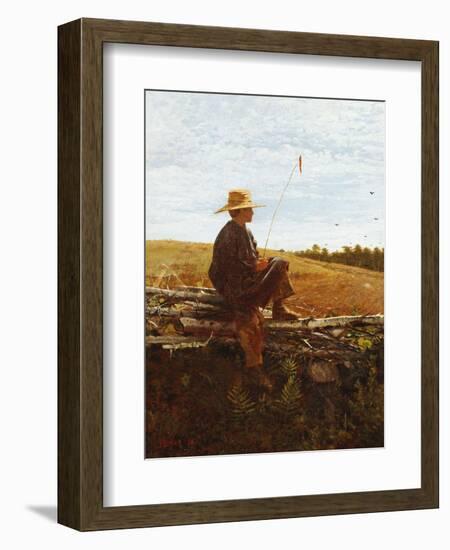 On Guard, 1864-Winslow Homer-Framed Giclee Print