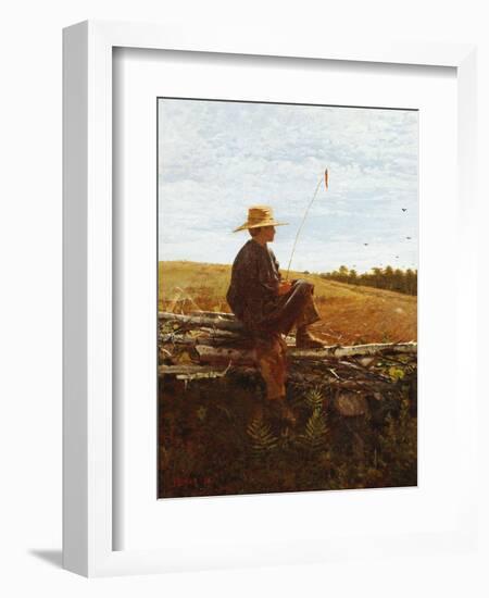 On Guard, 1864-Winslow Homer-Framed Giclee Print