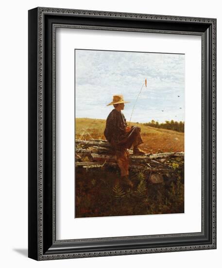 On Guard, 1864-Winslow Homer-Framed Giclee Print