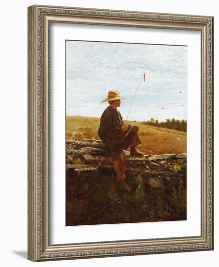 On Guard, 1864-Winslow Homer-Framed Giclee Print