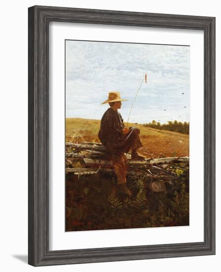 On Guard, 1864-Winslow Homer-Framed Giclee Print