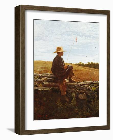 On Guard, 1864-Winslow Homer-Framed Giclee Print