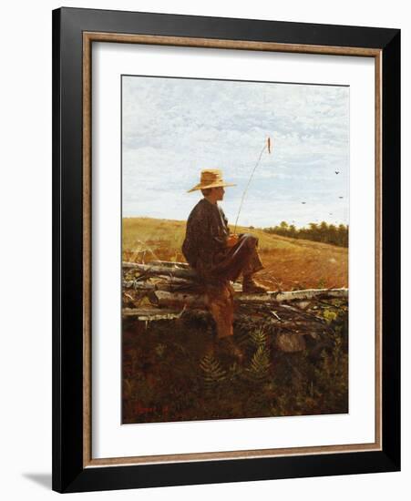 On Guard, 1864-Winslow Homer-Framed Giclee Print