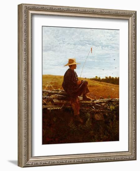 On Guard, 1864-Winslow Homer-Framed Giclee Print