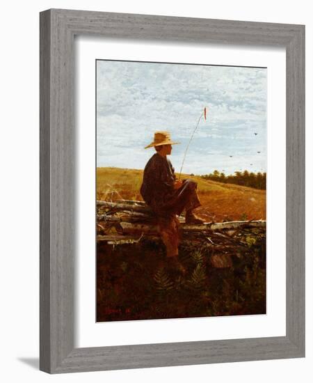 On Guard, 1864-Winslow Homer-Framed Giclee Print