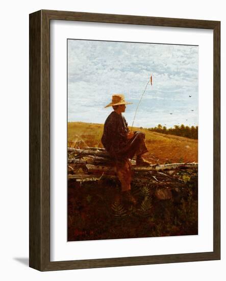 On Guard, 1864-Winslow Homer-Framed Giclee Print