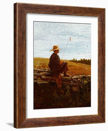 On Guard, 1864-Winslow Homer-Framed Giclee Print