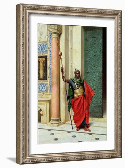 On Guard-Ludwig Deutsch-Framed Giclee Print