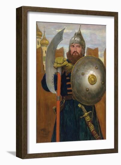 On Guard-Viktor Mikhaylovich Vasnetsov-Framed Giclee Print