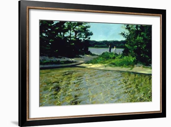 On Gull Pond-Sarah Butterfield-Framed Giclee Print