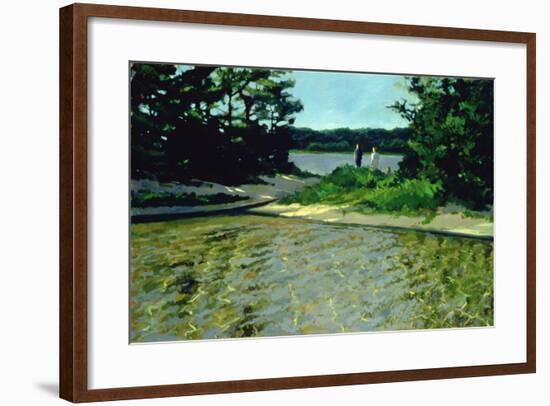 On Gull Pond-Sarah Butterfield-Framed Giclee Print