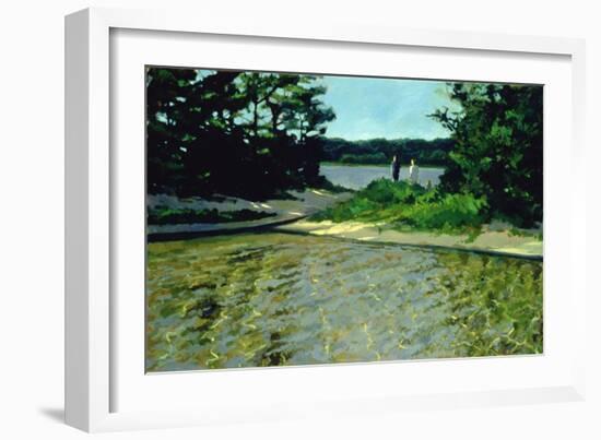 On Gull Pond-Sarah Butterfield-Framed Giclee Print