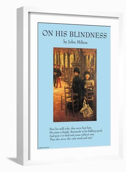 On His Blindness-null-Framed Premium Giclee Print