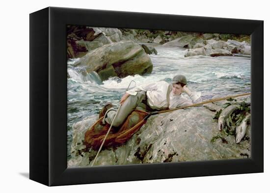 On His Holidays, Norway, 1901-John Singer Sargent-Framed Premier Image Canvas