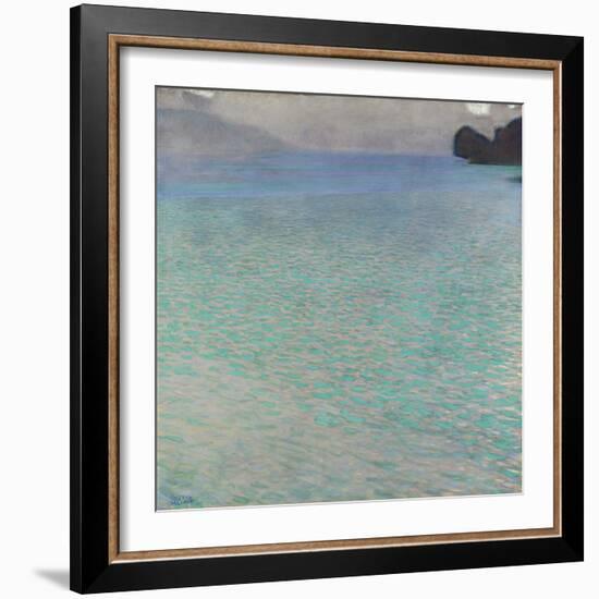 On Lake Attersee, 1900-Gustav Klimt-Framed Giclee Print