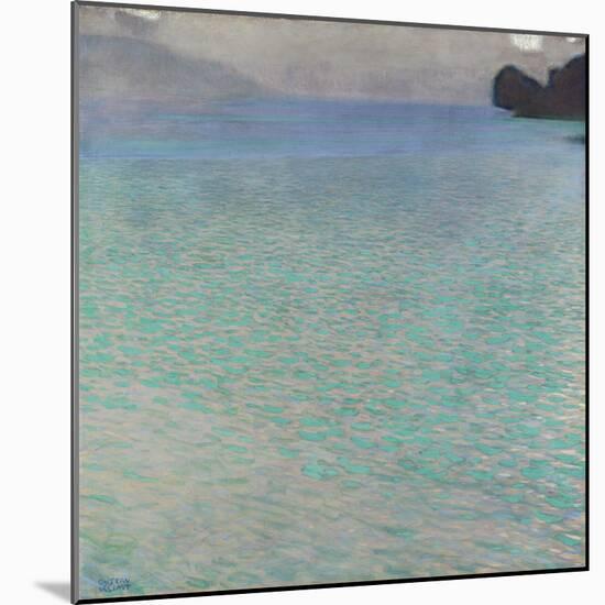 On Lake Attersee, 1900-Gustav Klimt-Mounted Giclee Print