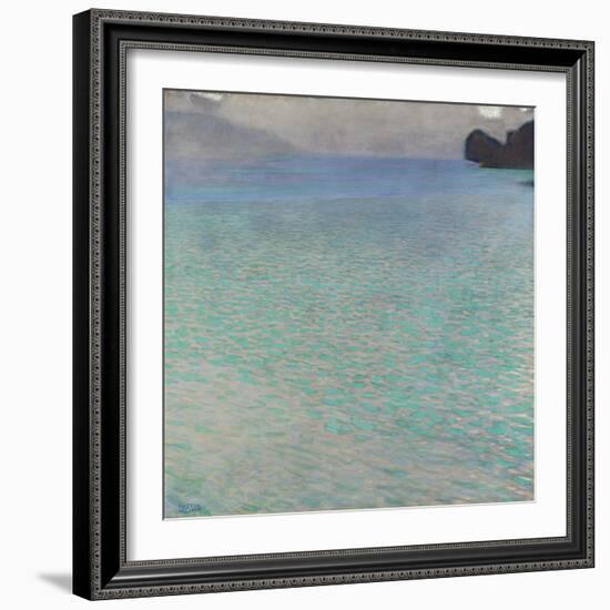 On Lake Attersee, 1900-Gustav Klimt-Framed Giclee Print