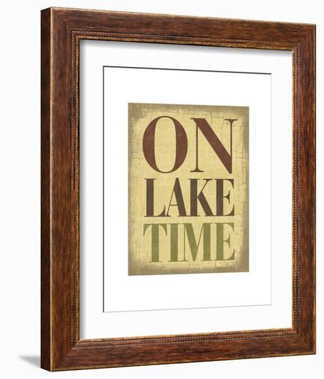On Lake Time-Sparx Studio-Framed Art Print