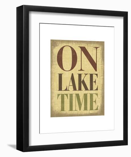 On Lake Time-Sparx Studio-Framed Art Print
