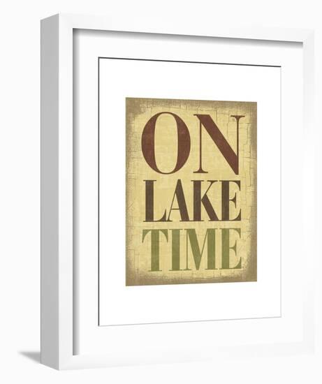 On Lake Time-Sparx Studio-Framed Art Print