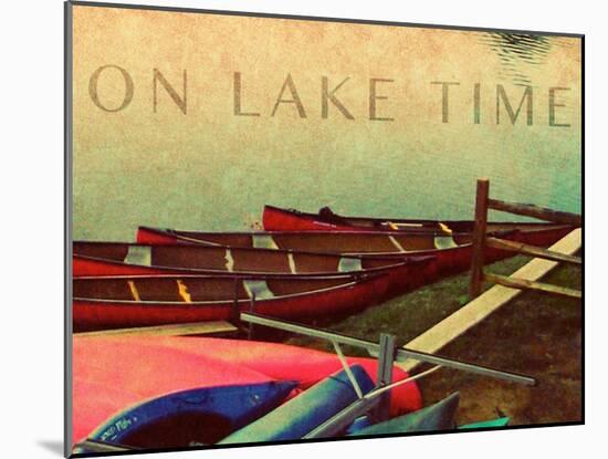 On Lake Time-Nicholas Biscardi-Mounted Art Print