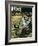 "On Leave" Saturday Evening Post Cover, September 15,1945-Norman Rockwell-Framed Giclee Print