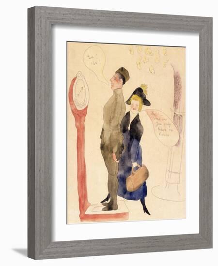 On Leave-Charles Demuth-Framed Giclee Print